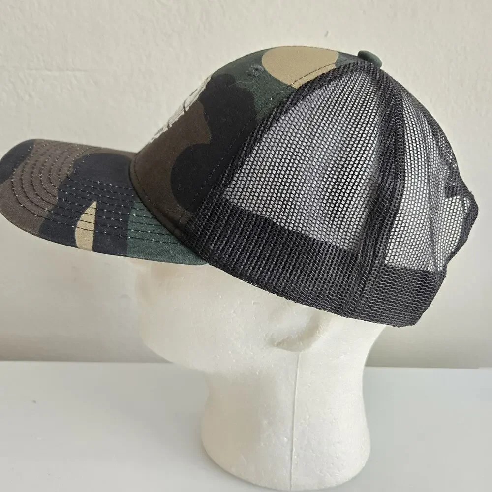 Swig & Swine College Classic Camo Mesh‎ Trucker Hat Snapback Cap Style